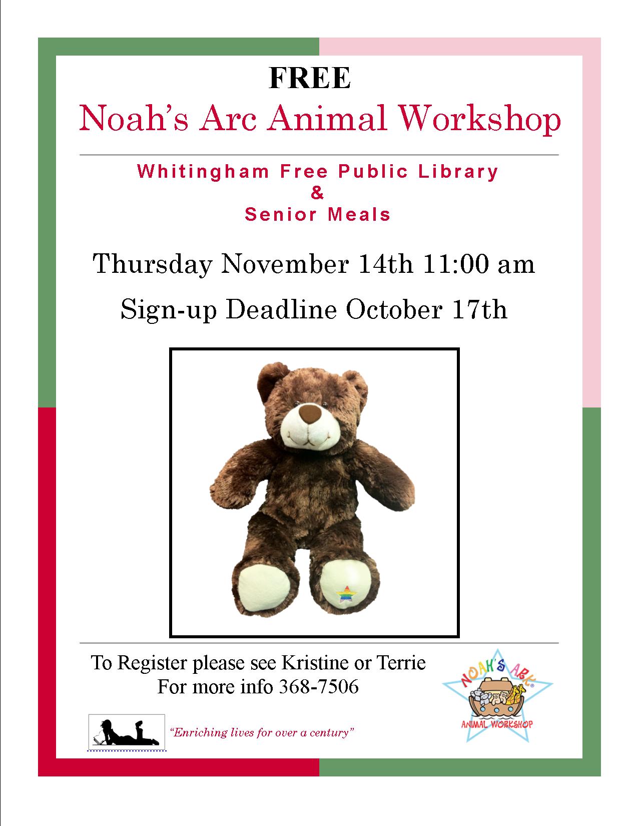 teddy bear workshop